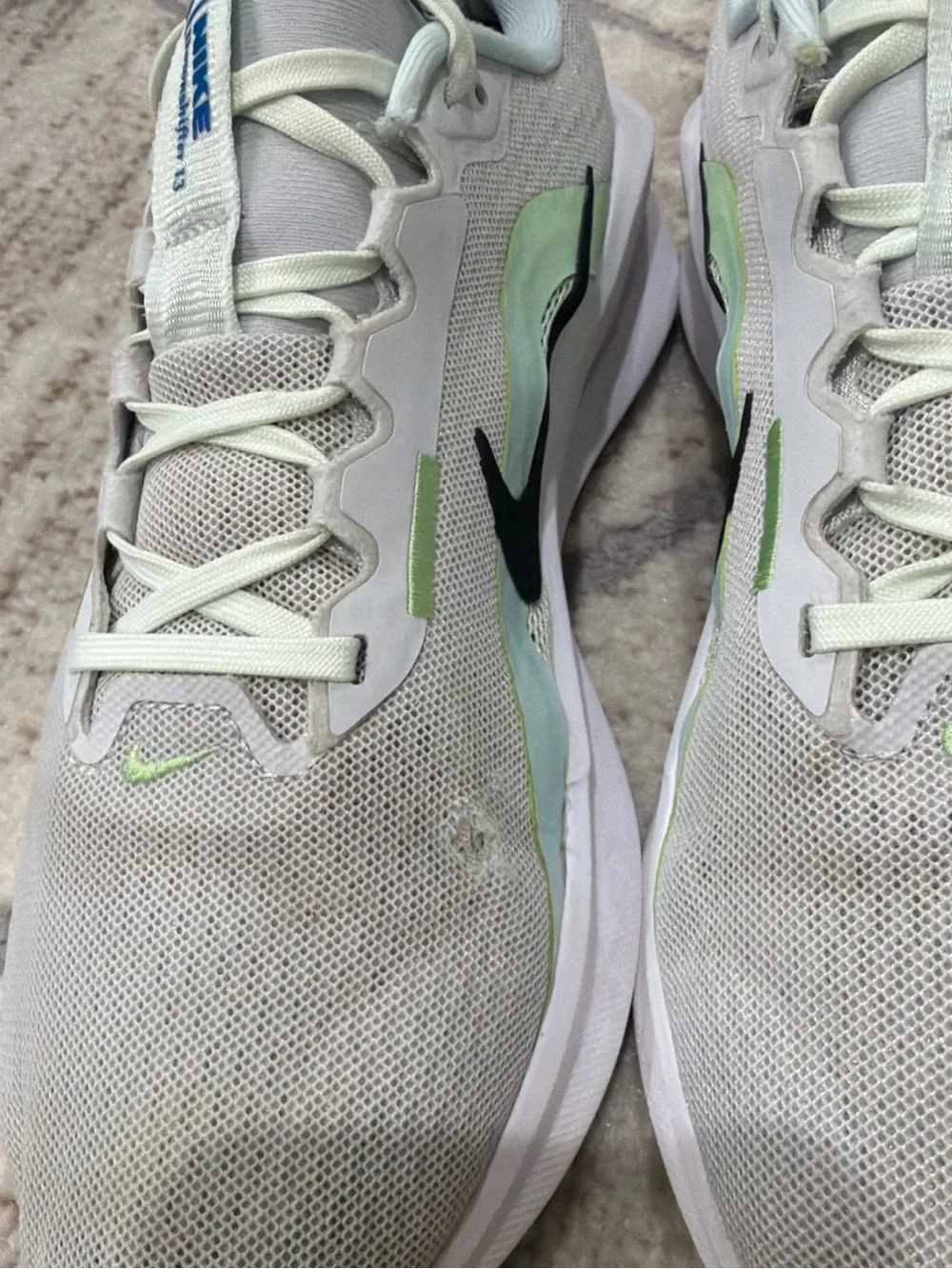 Nike DownShifter 13 Glacier Blue / White Running Shoes FD6476-005 Women’s Size 9
